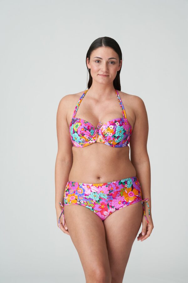 NAJAC Floral Explosion padded balcony bikini top