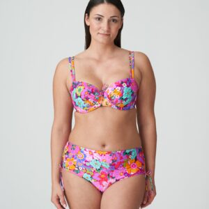 NAJAC Floral Explosion bikini full briefs ropes