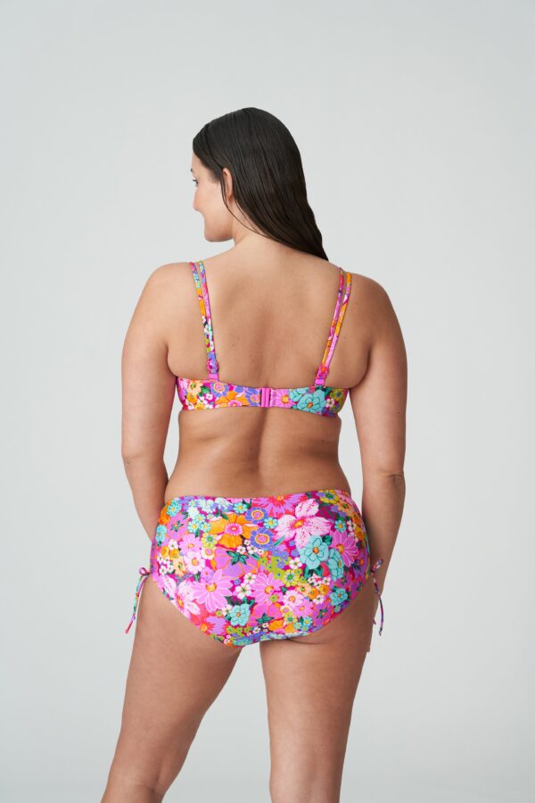 NAJAC Floral Explosion bikini full briefs ropes